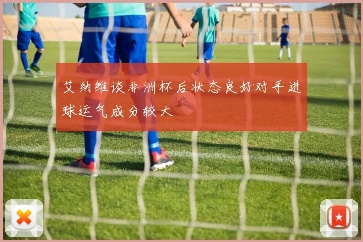 艾纳维谈非洲杯后状态良好对手进球运气成分较大